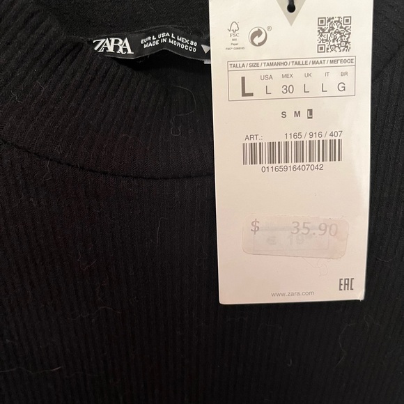 Zara two tone dress - Picture 4 of 4